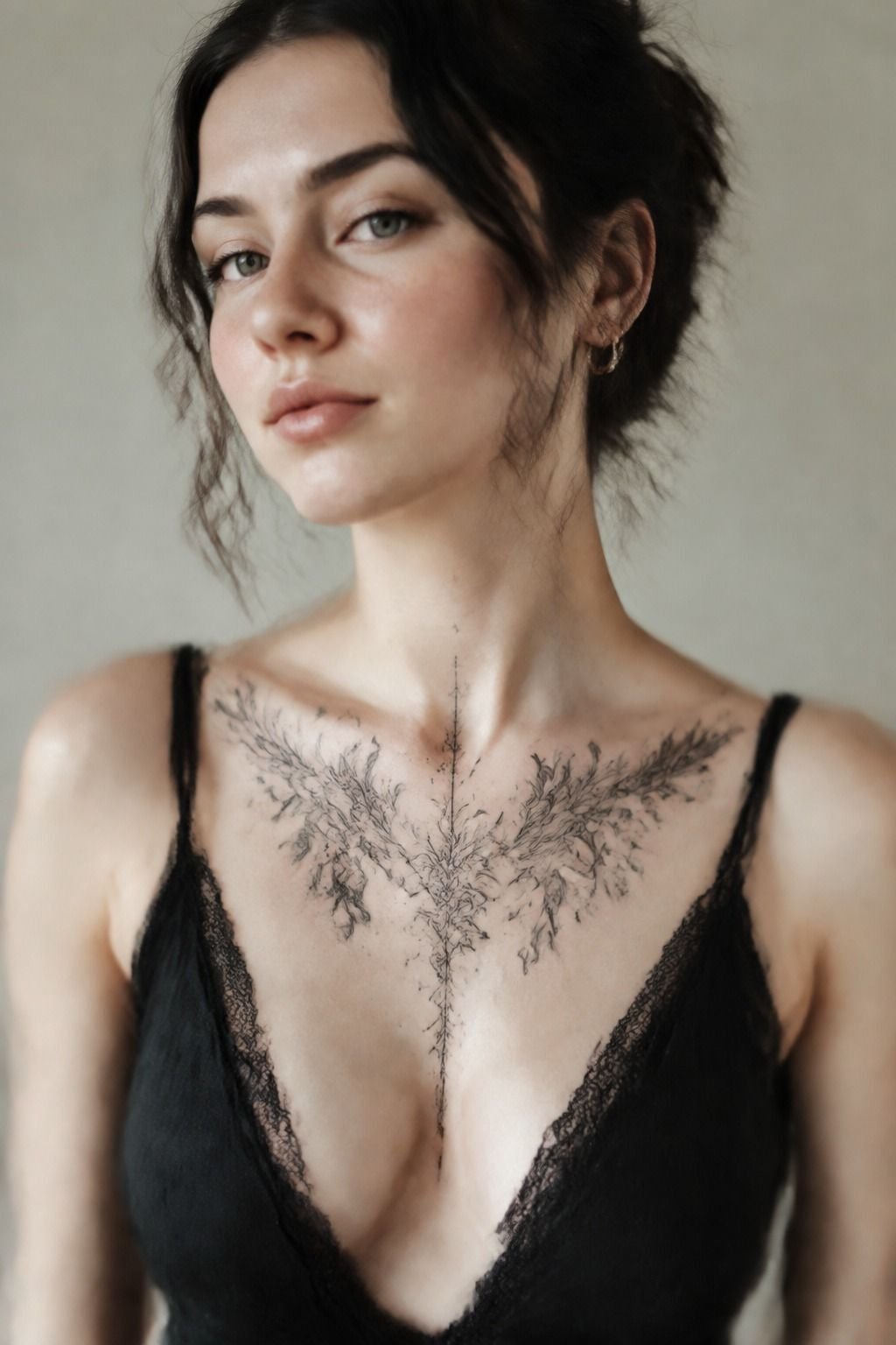 Protect Your Gothic Floral Tattoo During Healing