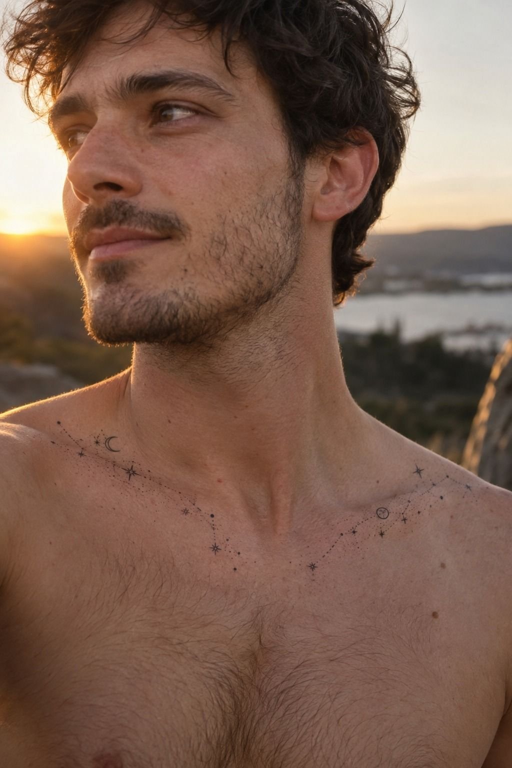 A Collarbone Constellation With Uneven Rhythm