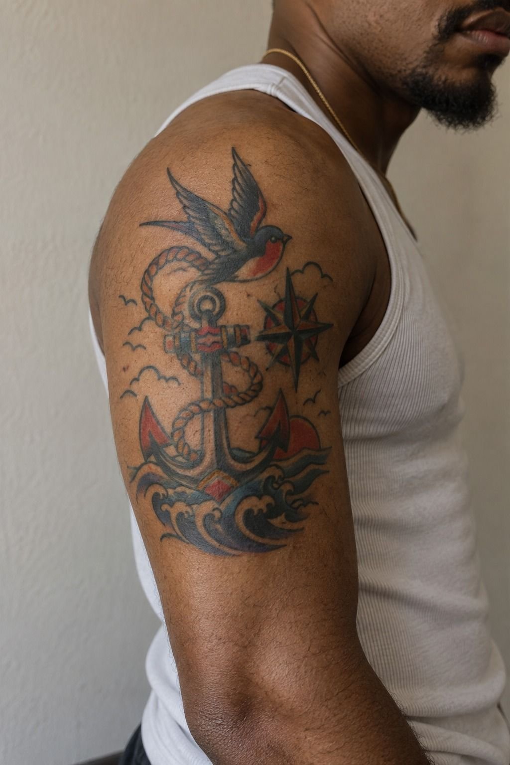 Sailor Jerry's Classic Upper-Arm Motif