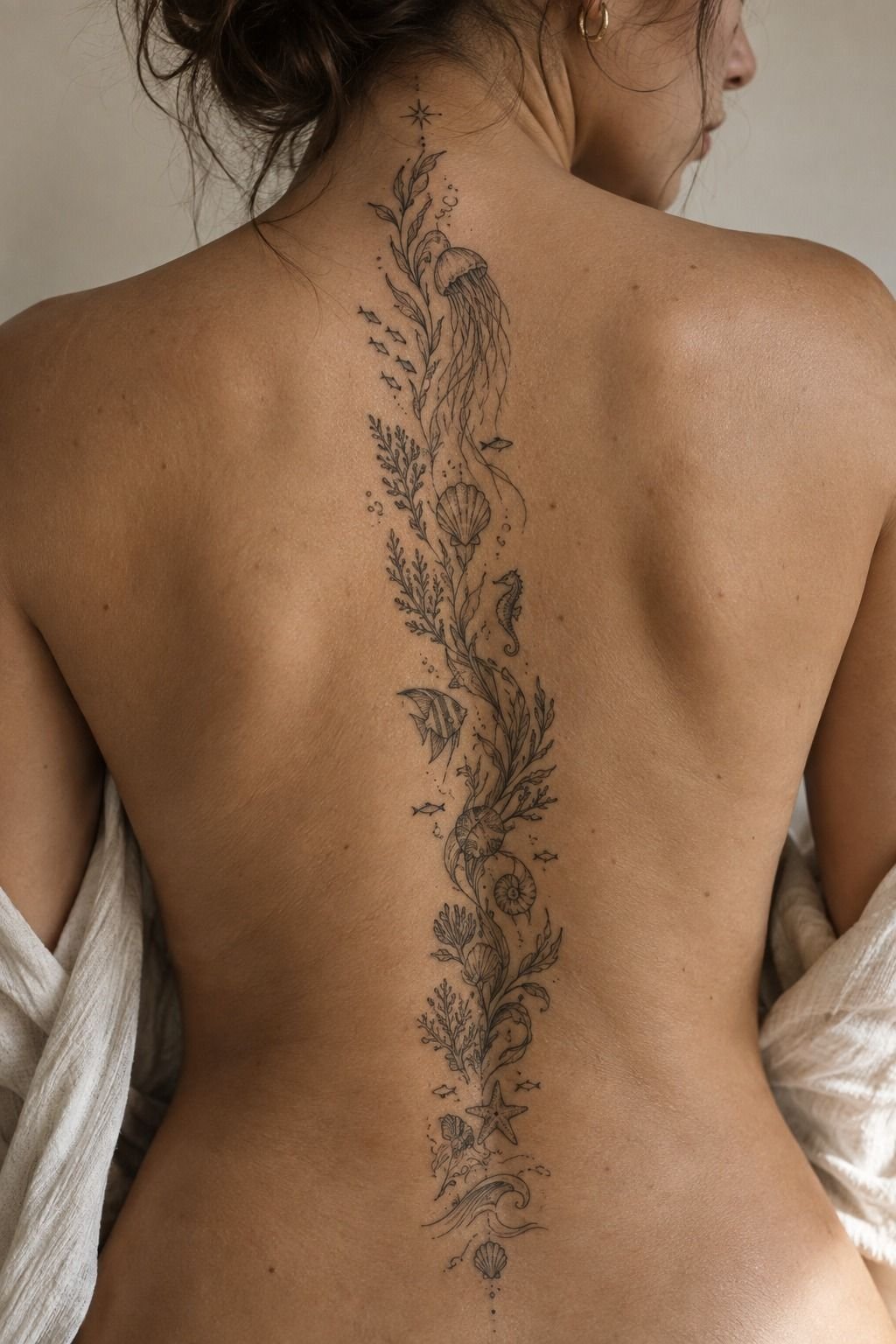 Pick Intricate Sealife Linework