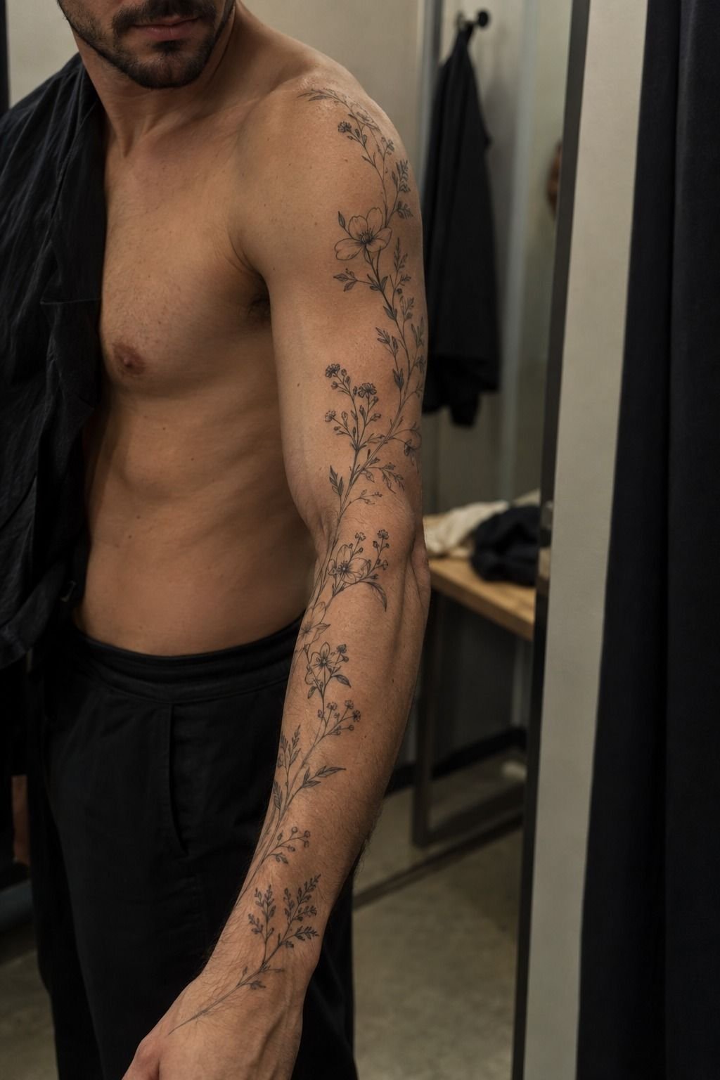 The Floral Shoulder-to-Wrist Map