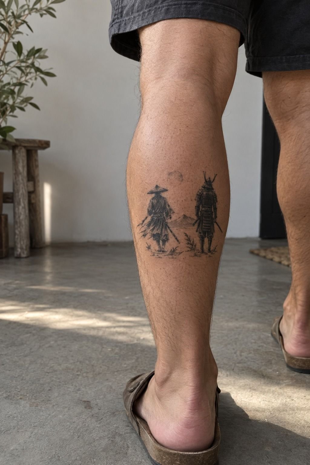 Compare Ronin And Samurai Tattoo Silhouettes