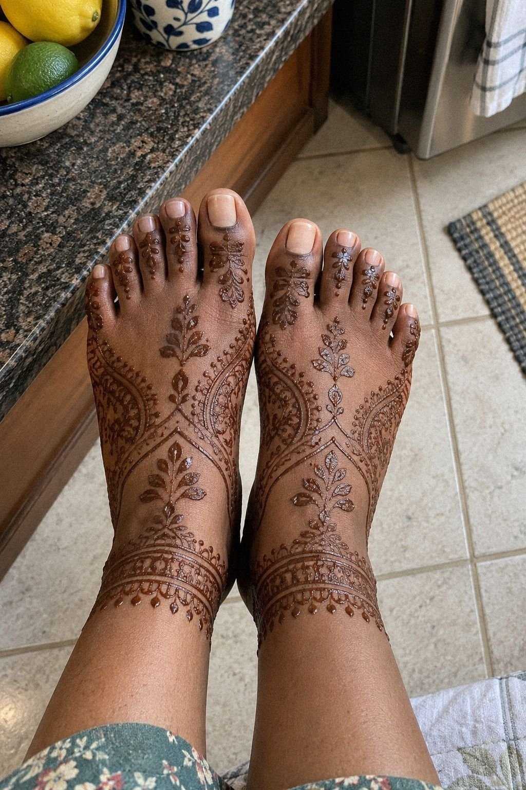 Photograph Your Finished Mehendi From Above