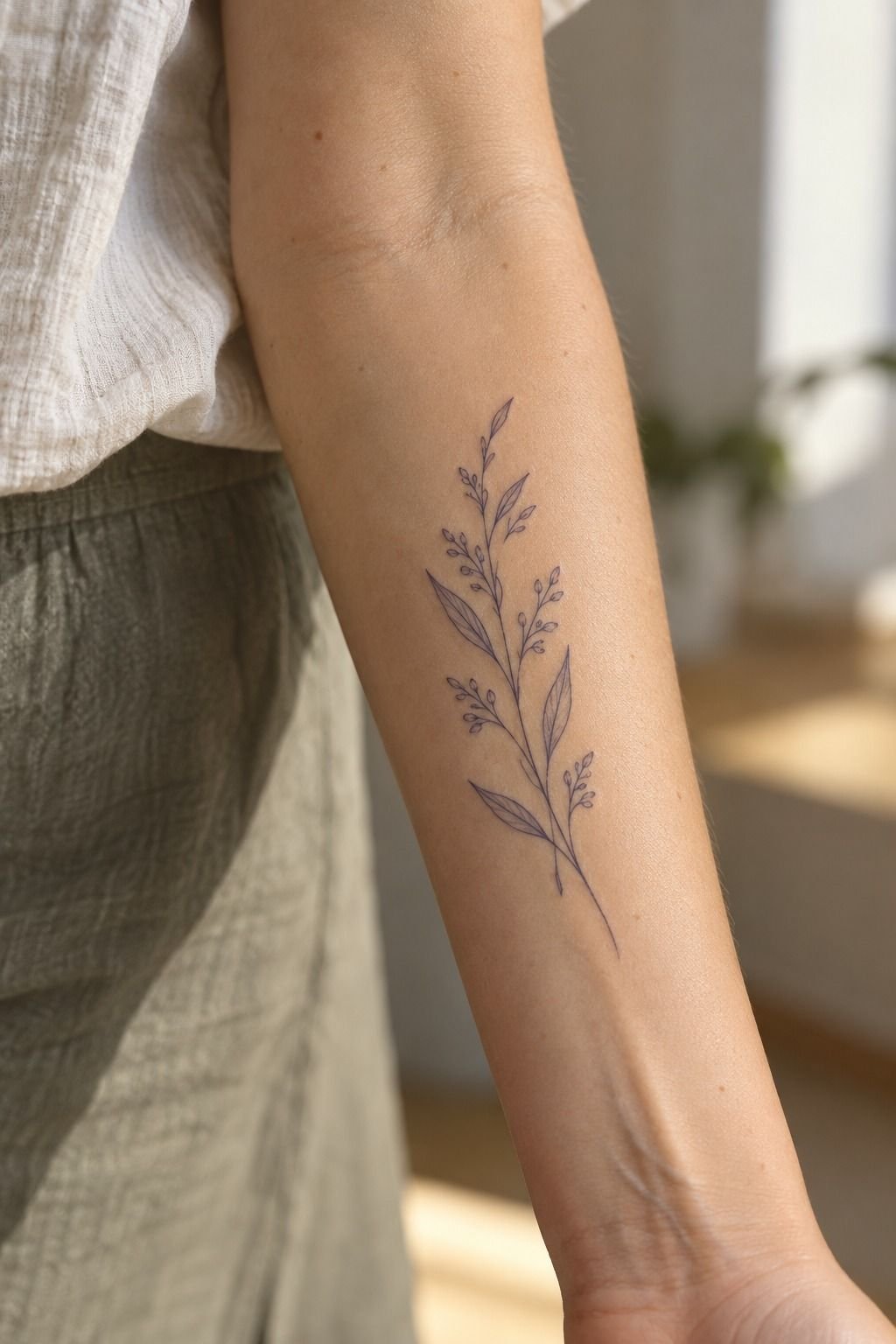 Choose A Fierce Upper Arm Motif