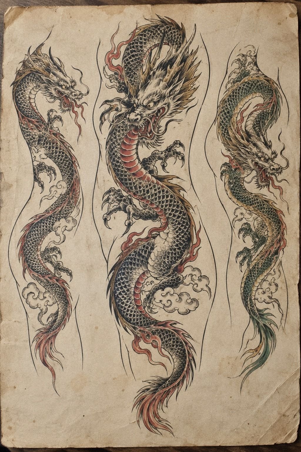 Dragon or Dagger? Choose the Fierce Silhouette