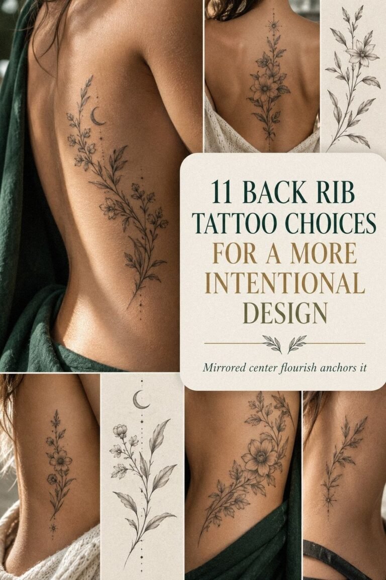 Meaningful Back Rib Tattoo Ideas That Whisper Your Story