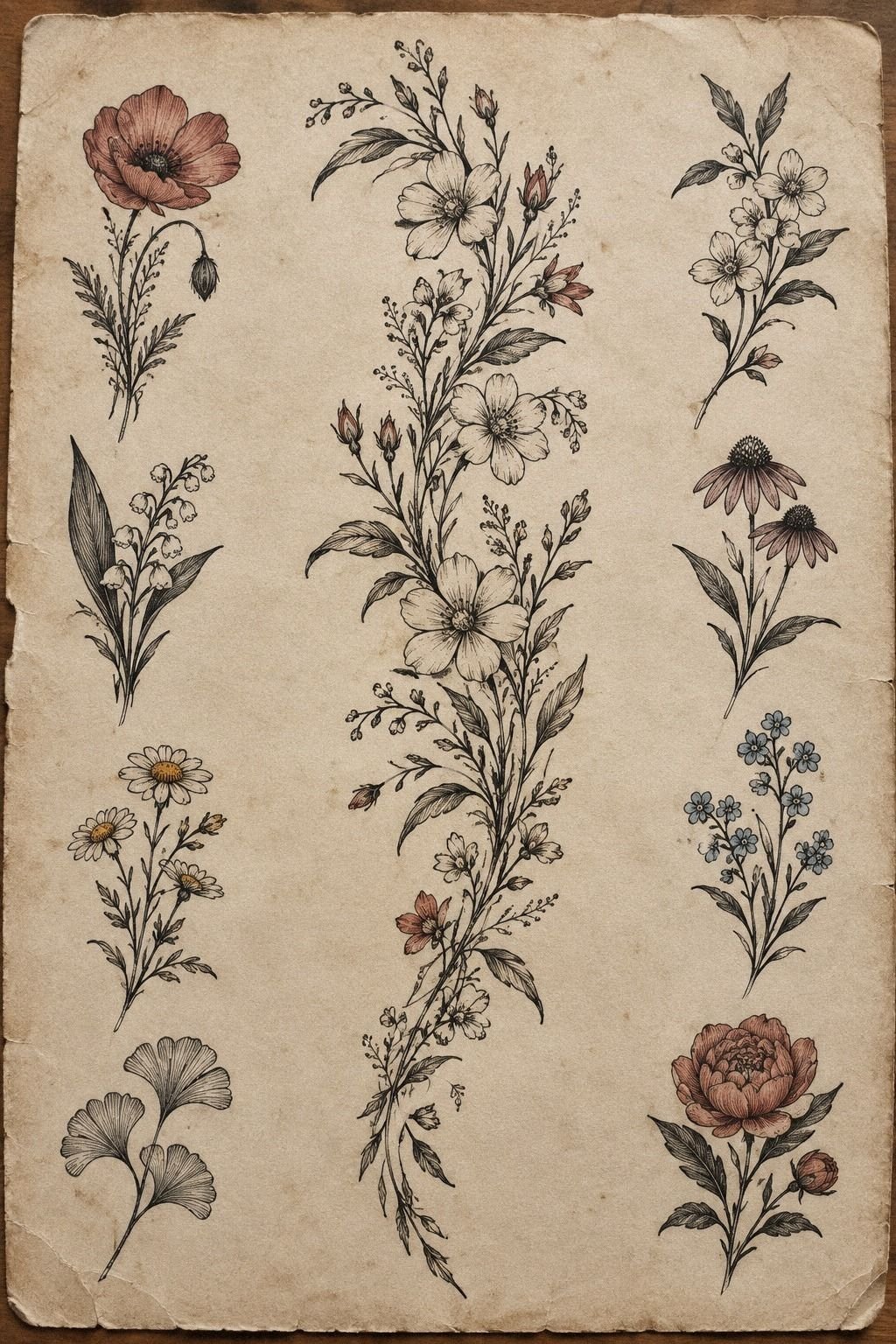 Build an Intricate Floral Shoulder Tattoo Flowing Down the Arm (The Botanical Trail Method)