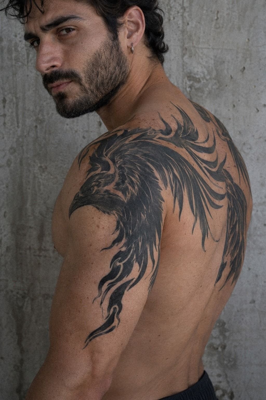 Blackwork or Negative Space? The Fierce Shoulder Tattoo Choice