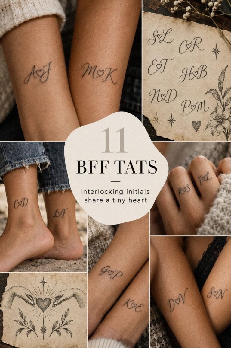 11 BFF Tats Ideas for a First Tattoo You’ll Still Love at 40