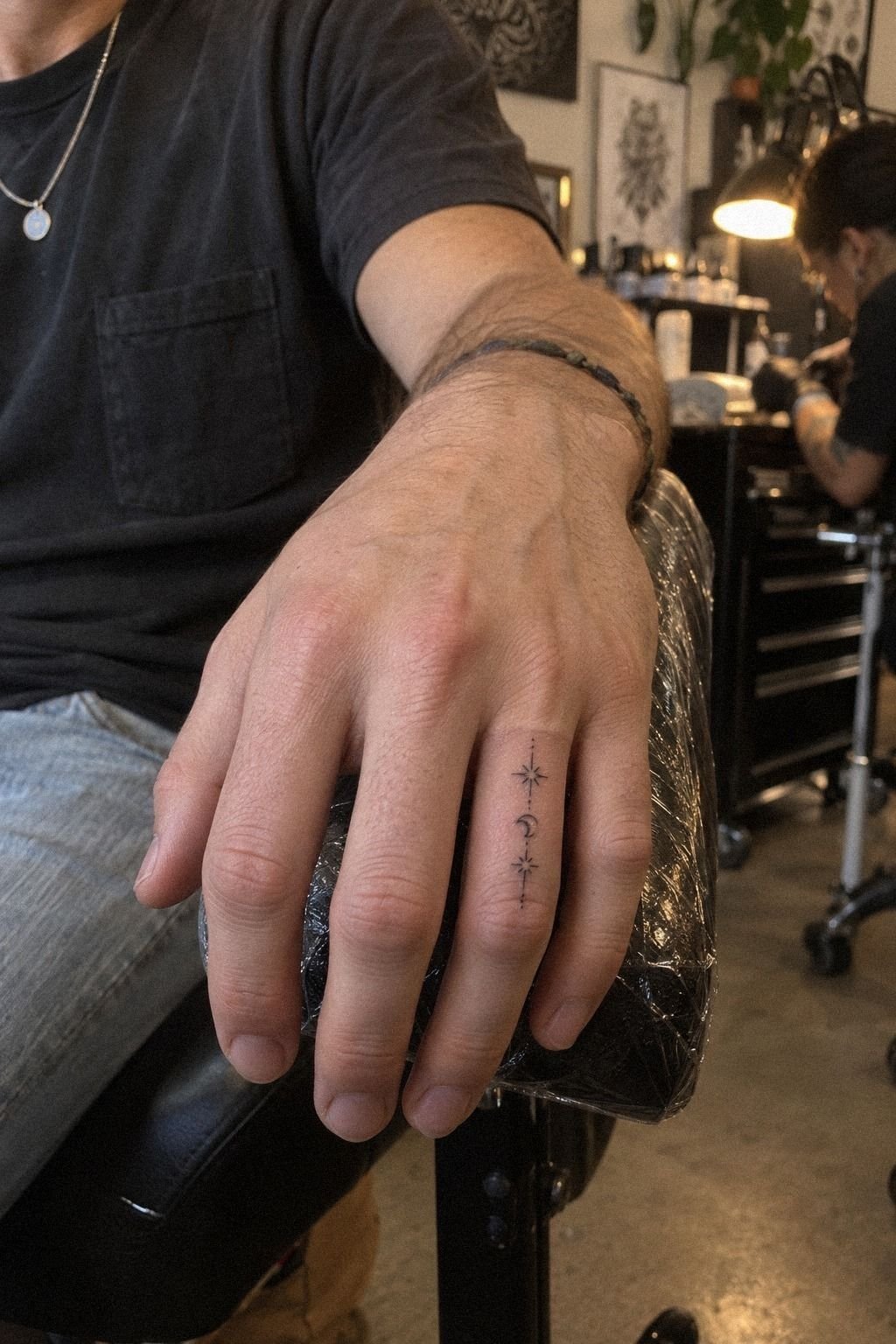 Use the Tiny-Code Rule for Matching Finger Tattoos