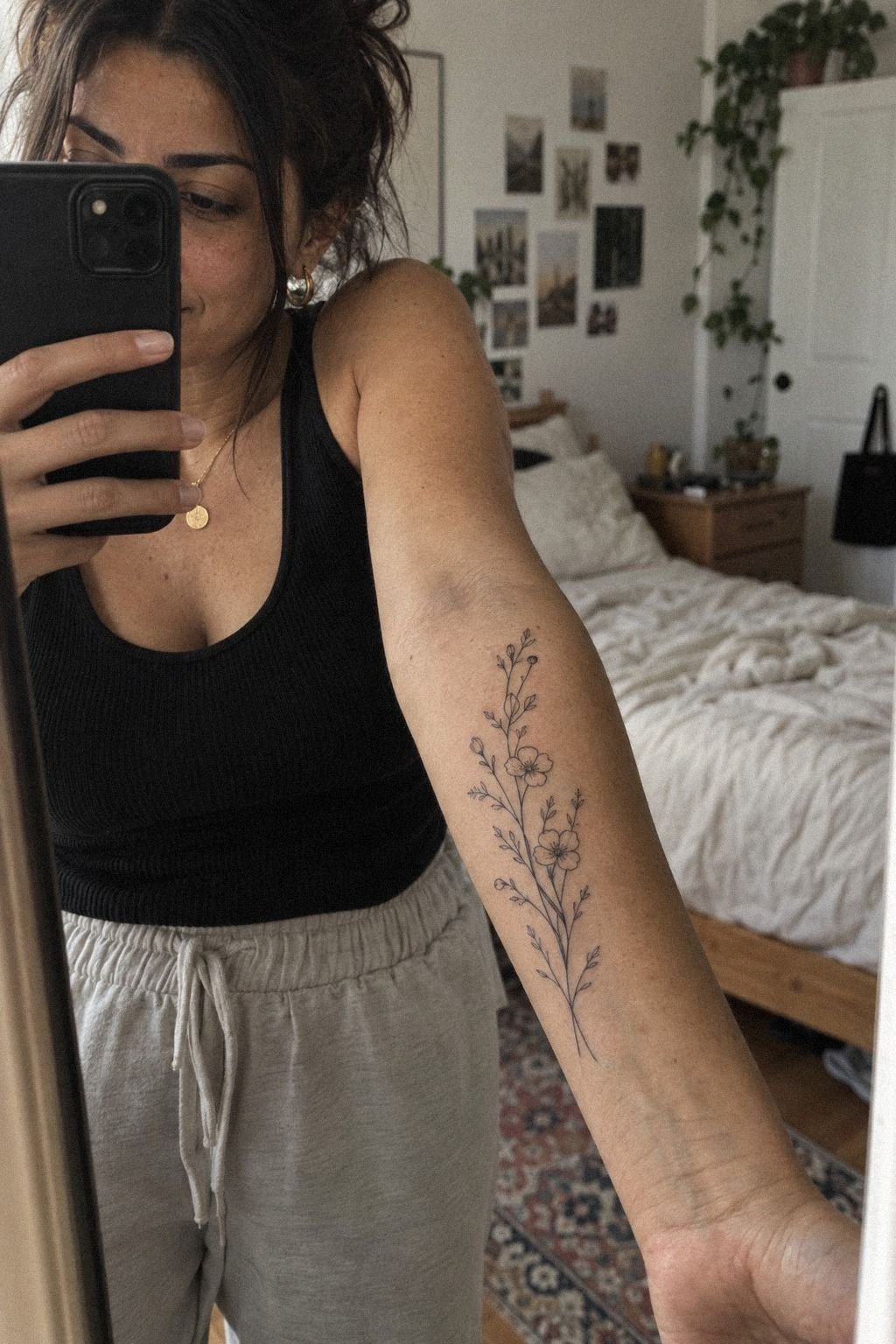 Turn Elegant Floral Bff Tats Into Personal Symbols