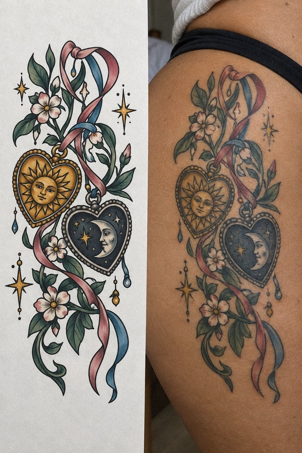 Connect Colorful Friendship Tattoos With One Anchor