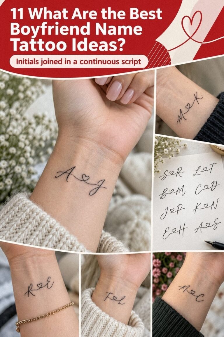 11 Boyfriends Name Tattoo Ideas That Stay Hidden Under a Sleeve