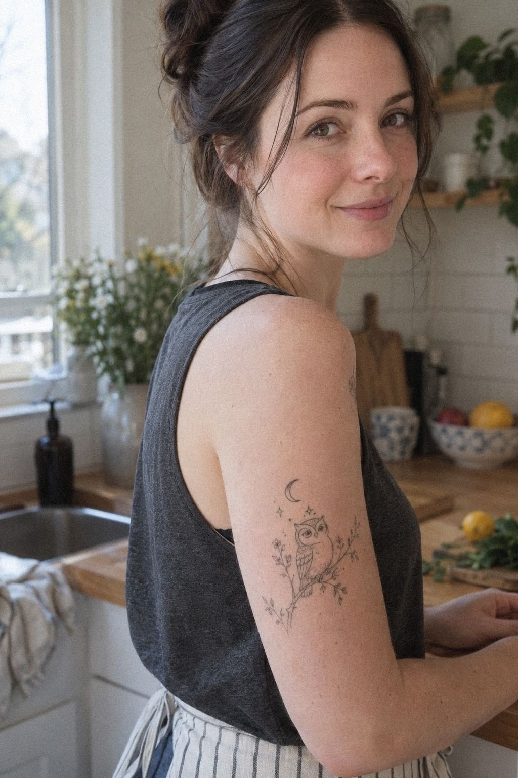 Feminine Owl Ink, Without Losing Its Edge