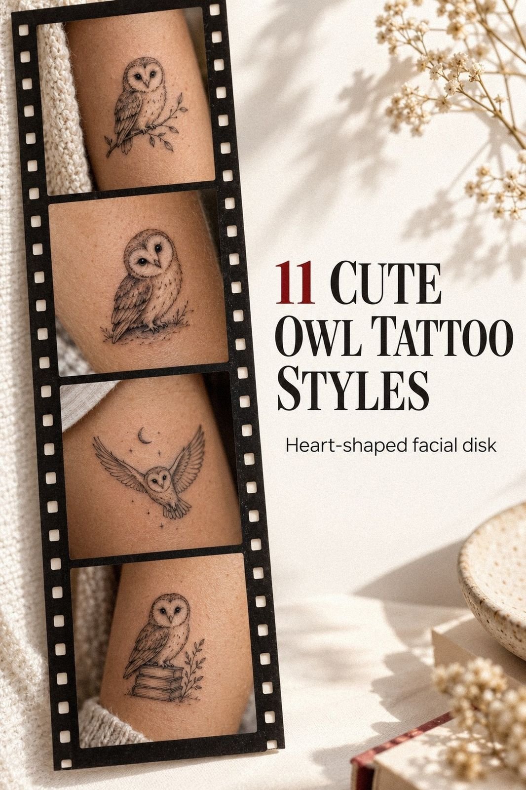 How to Design a Cute Owl Tattoo That Means Something Private – 11 Ideas