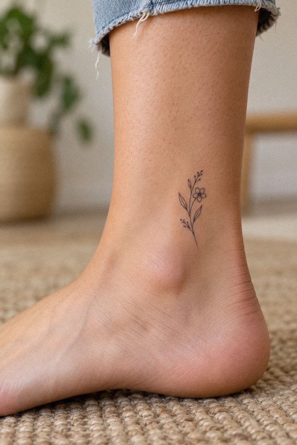 Let a Floral Shoulder Stencil Follow You