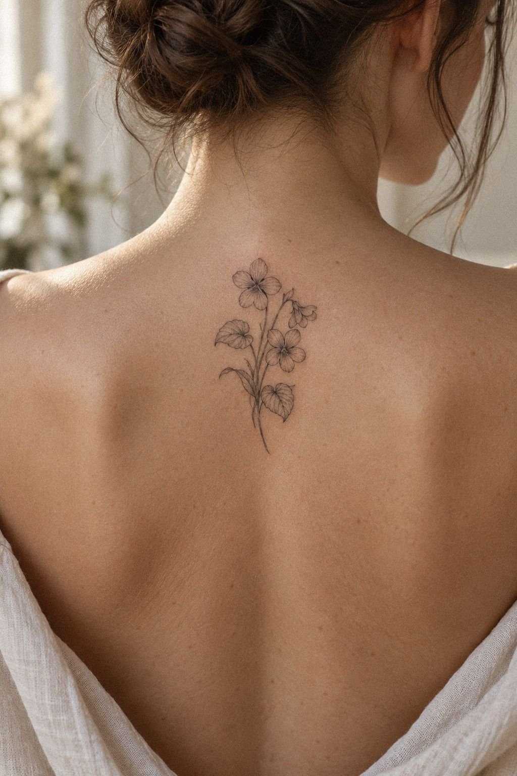 Where Would a Fine-Line February Birth Flower Wrist Tattoo Work Best?