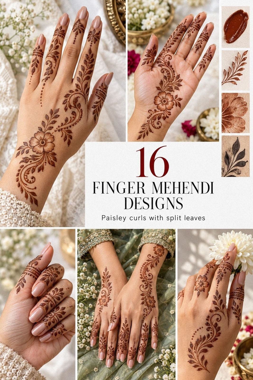 I Tried Finger Mehendi First, The Tiny Details Stayed Clean