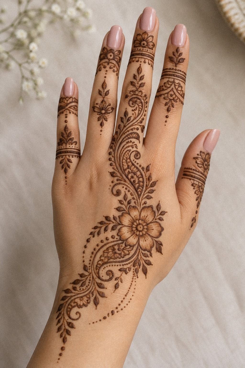 Small Mandala Accent At Centerline