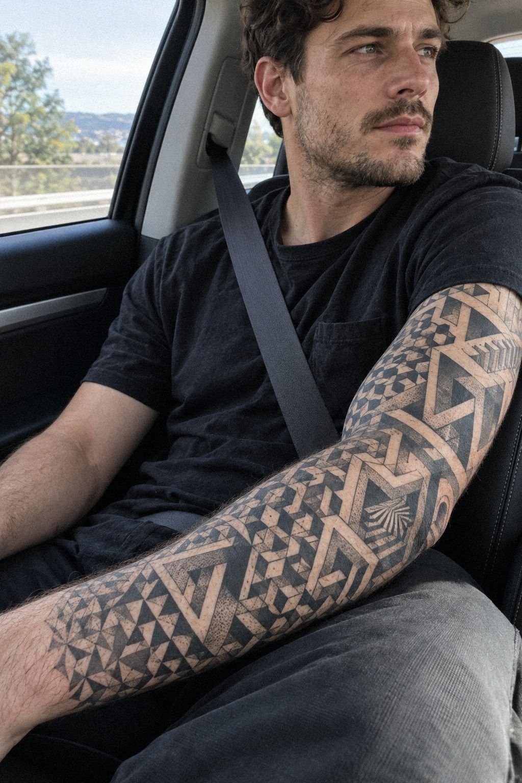 Build an Escher-Inspired Geometric Illusion Tattoo Sleeve