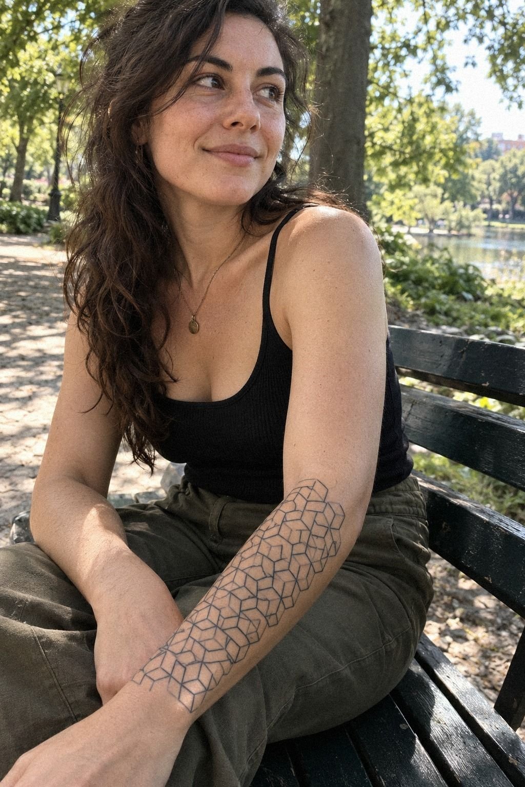 Could Interlocking Cubes Work Across the Forearm?