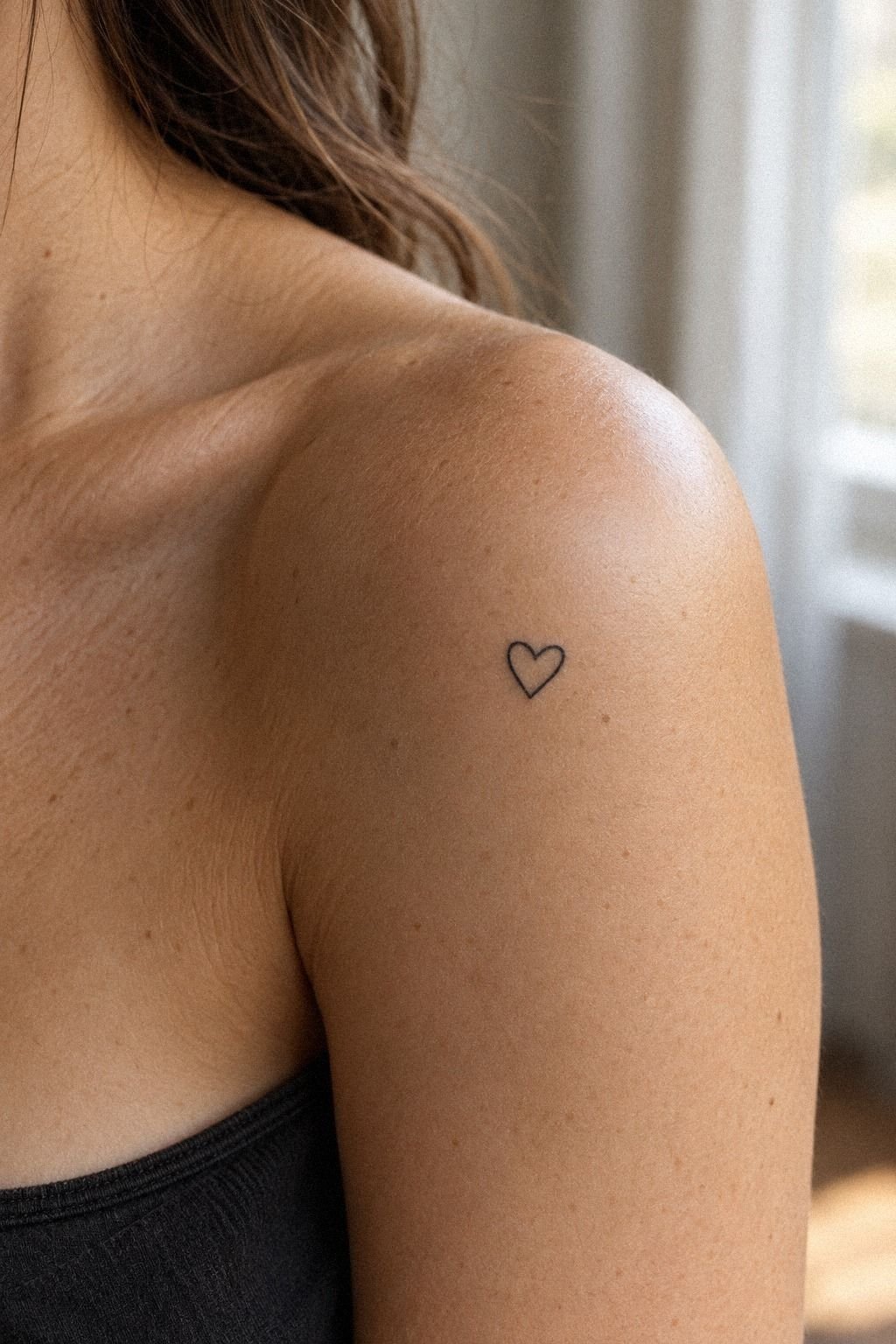 Add Flowers Around a Romantic Heart Tattoo