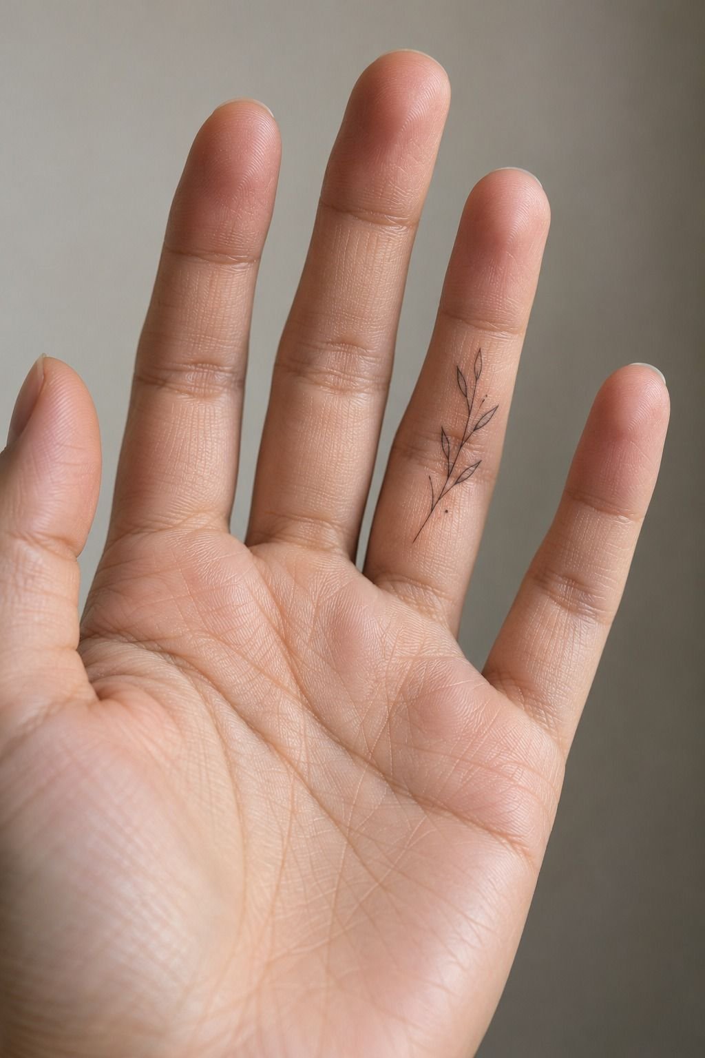 Red-Ink Hearts for Inside Finger Placement