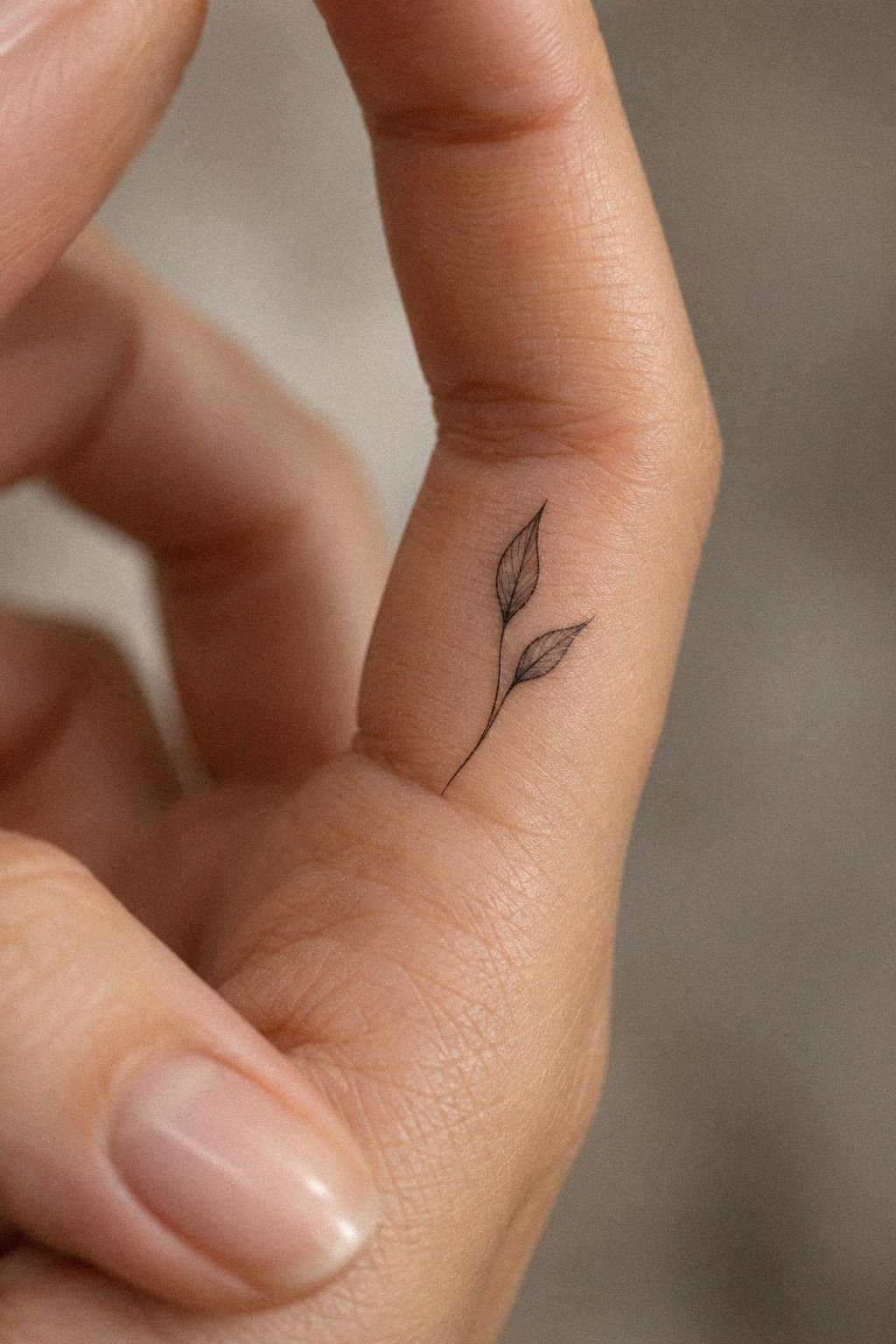 Dainty Angel Numbers on Inside Fingers