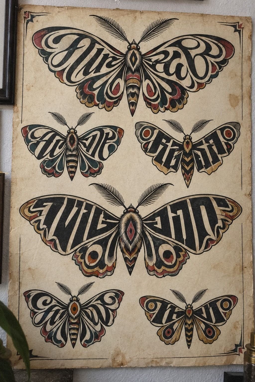 I Compared Script and Block Lettering
