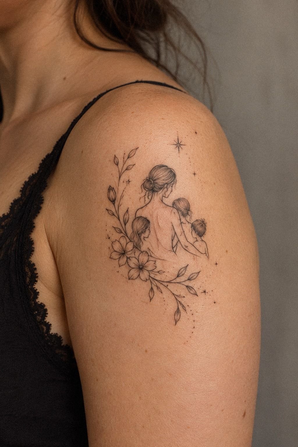 I Documented The Healed Tattoo Beside Their Hands