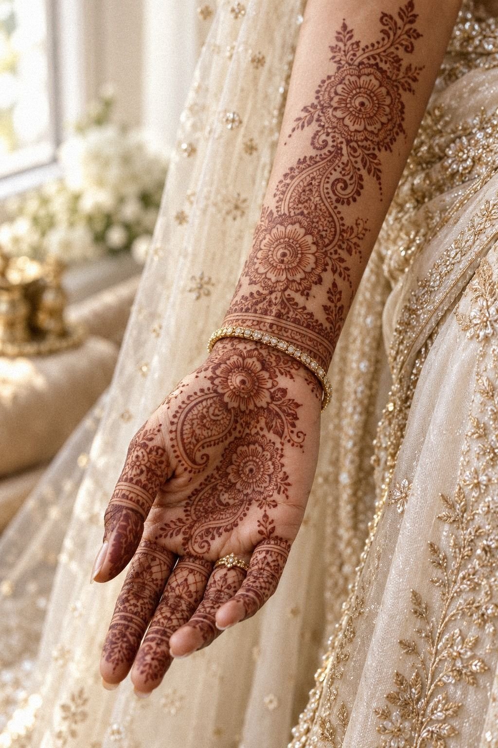 I Deepened The Fingertip Henna Caps