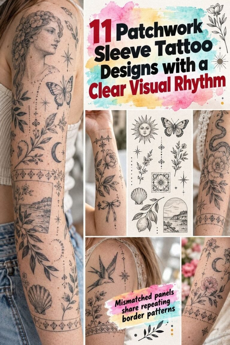 I’ve Had My Patchwork Sleeve Tattoo For Years, Here’s How It Actually Holds Up