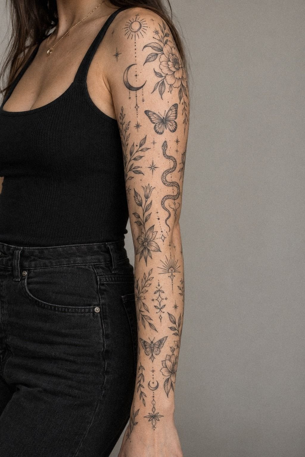J’ai choisi une manche patchwork féminine