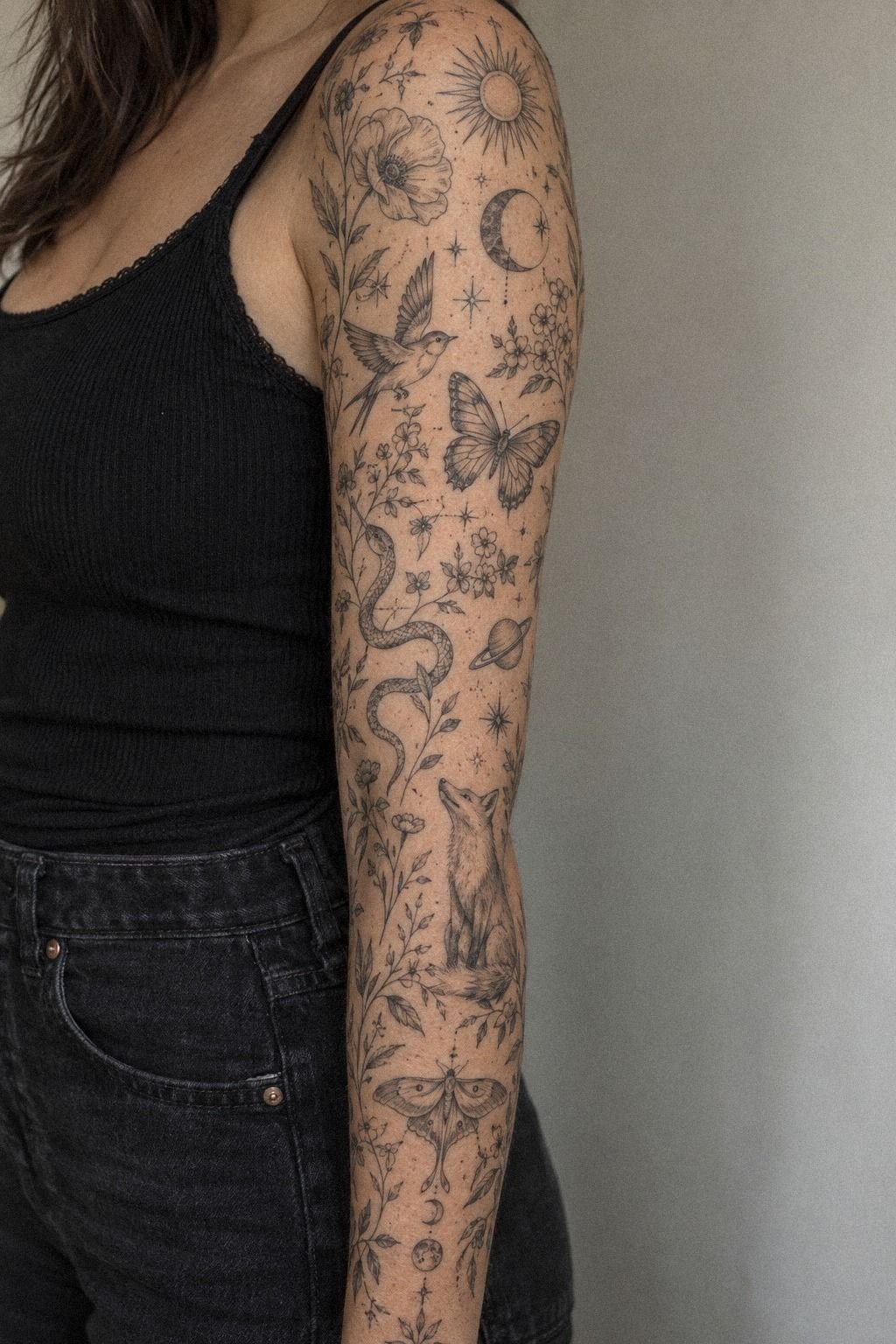 J’ai équilibré motifs audacieux et dainty