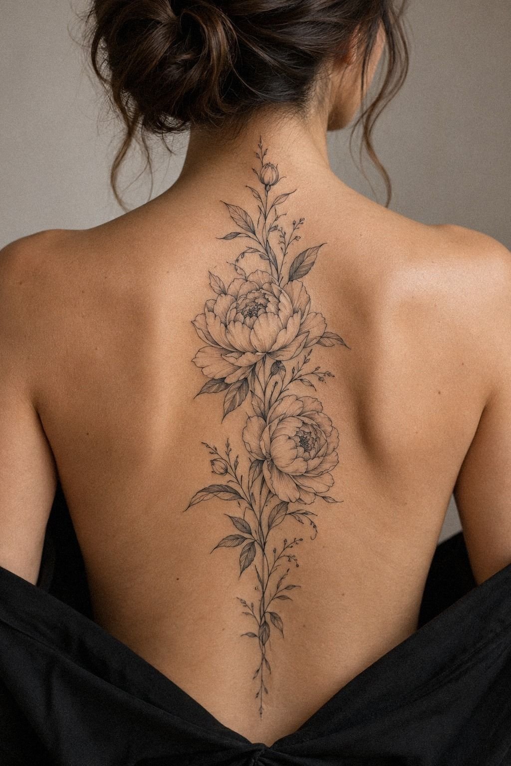 I Chose a Japanese Peony for My Forearm