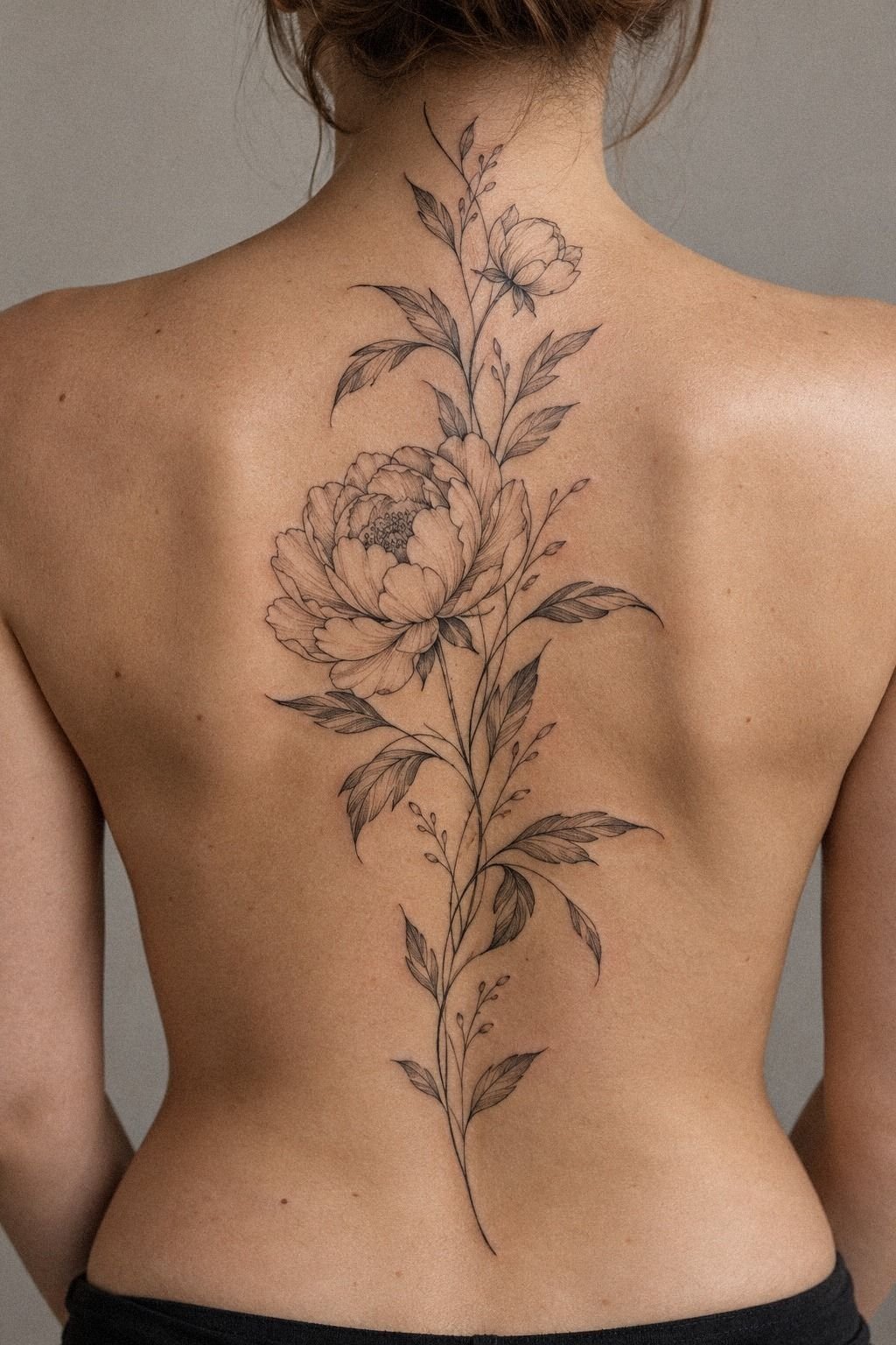 Fine-Line Work Kept the Petals Expressive