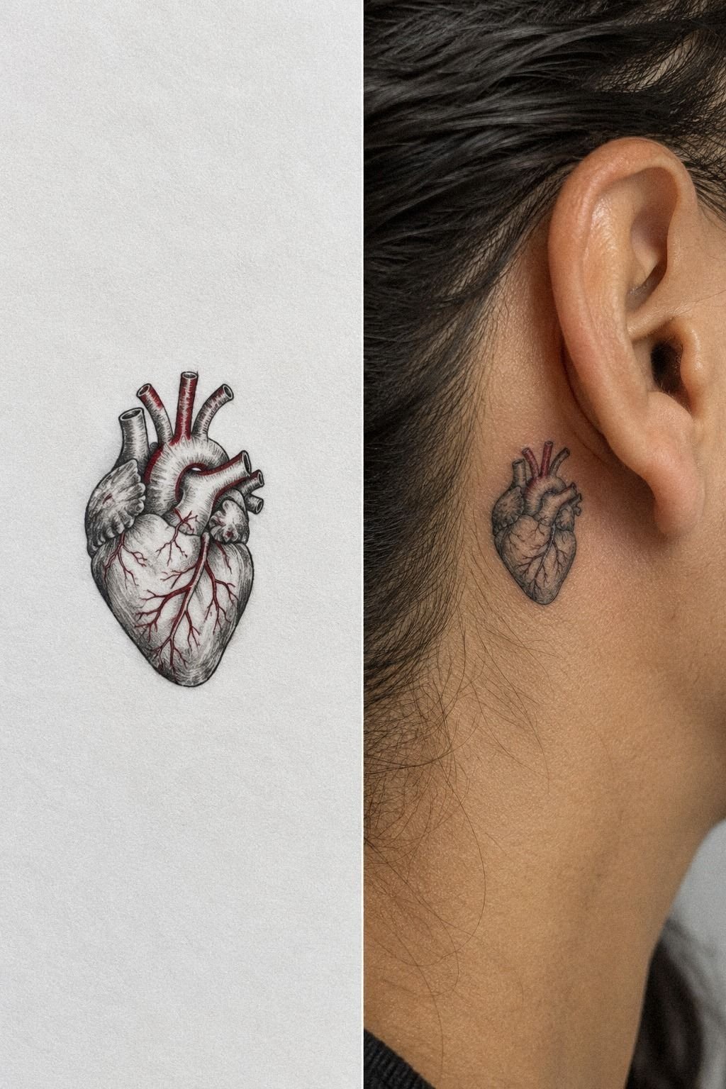 Let Red Arteries Carry the Emotional Weight