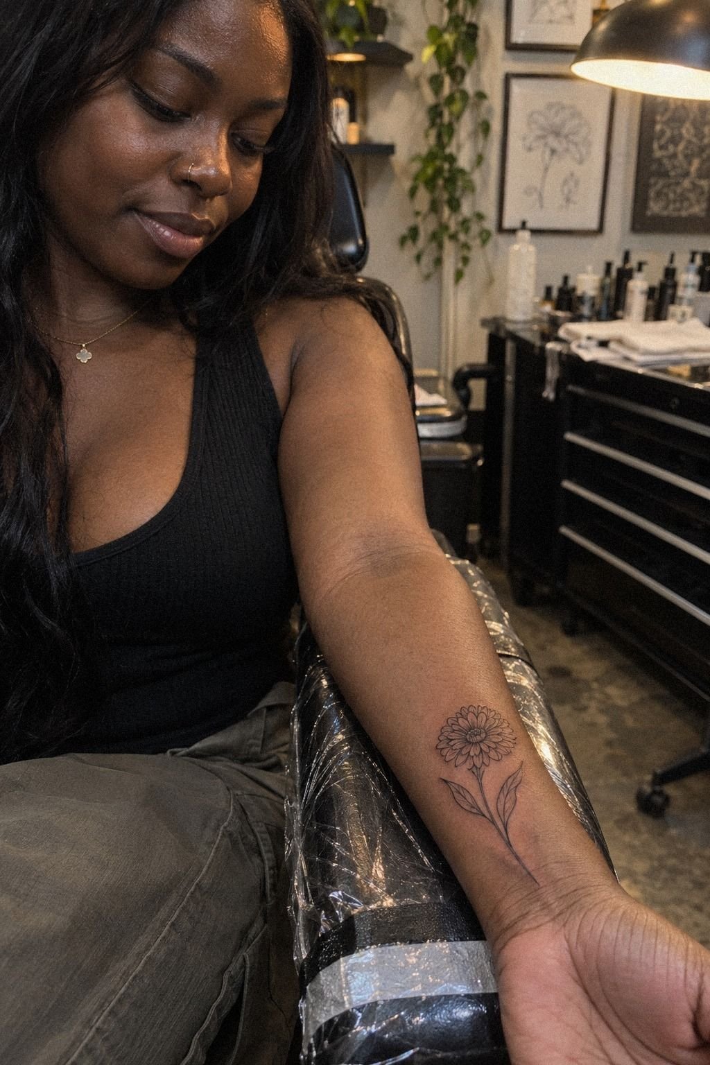 Where Should a September Birth Flower Tattoo Sit?