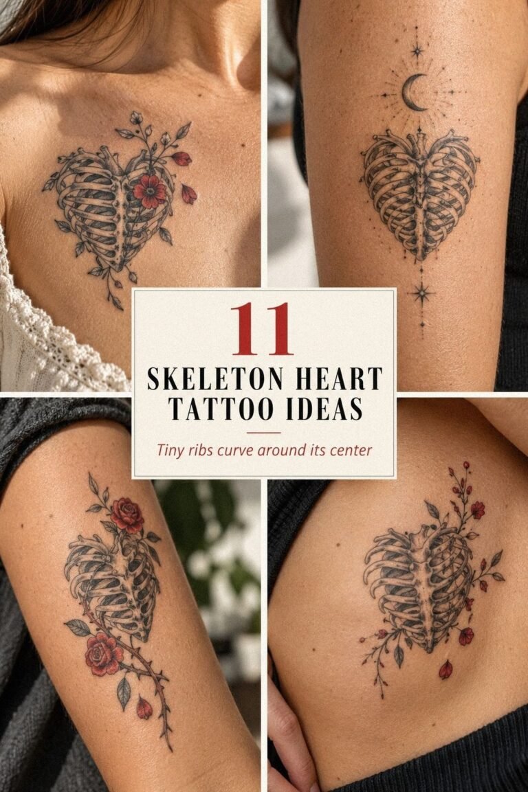 How to Design a Skeleton Heart Tattoo on a Tight Budget – 11 Ideas
