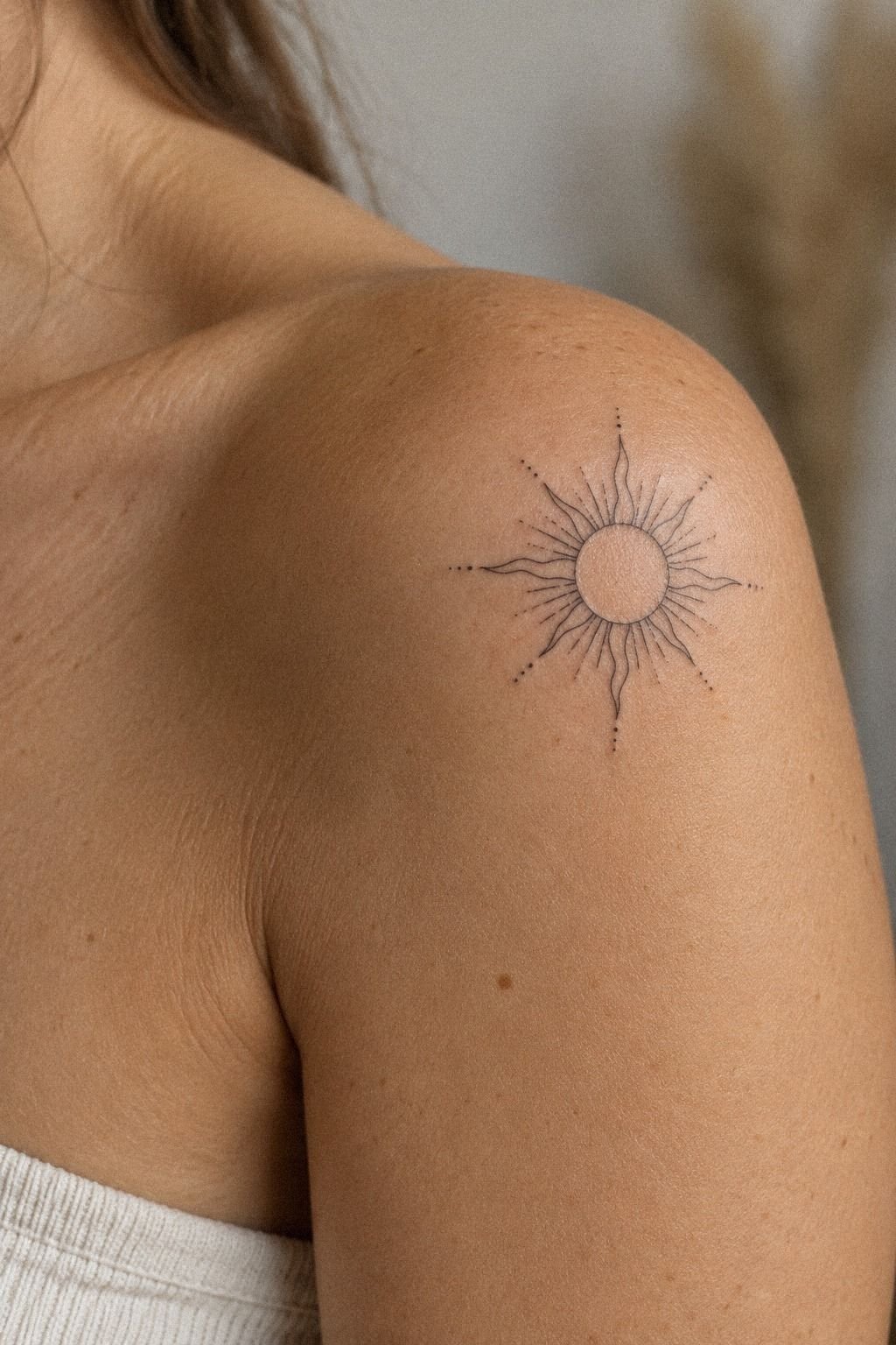 Build Botanical Detail Around an Intricate Sun