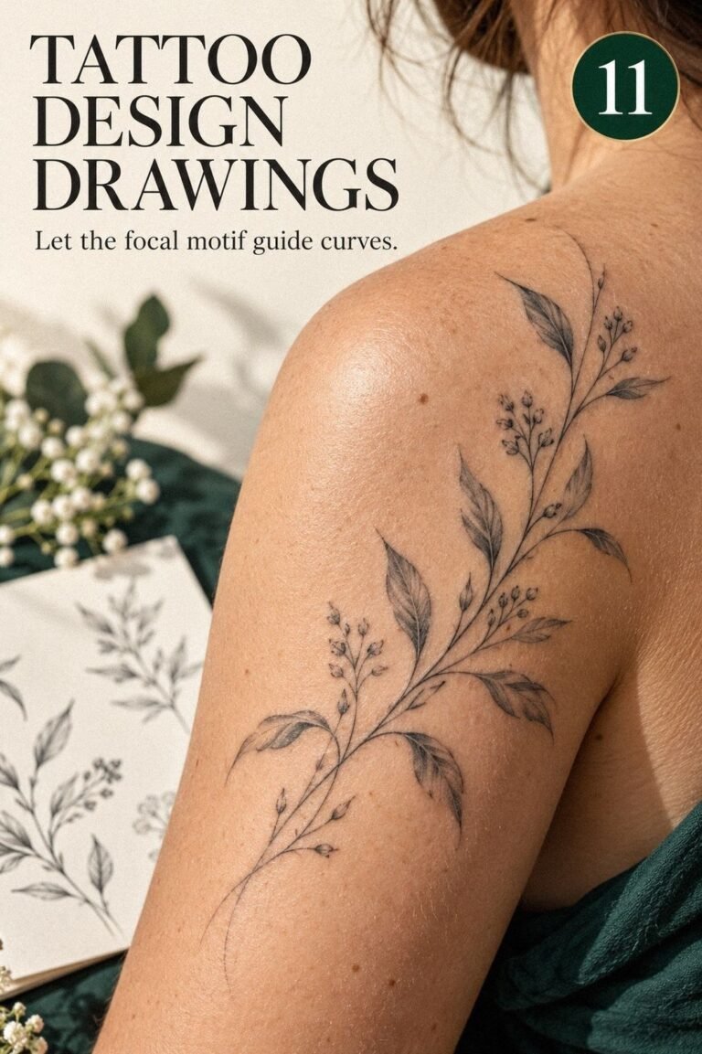 Beginner Tattoo Design Drawings for a First Tattoo, No Regrets
