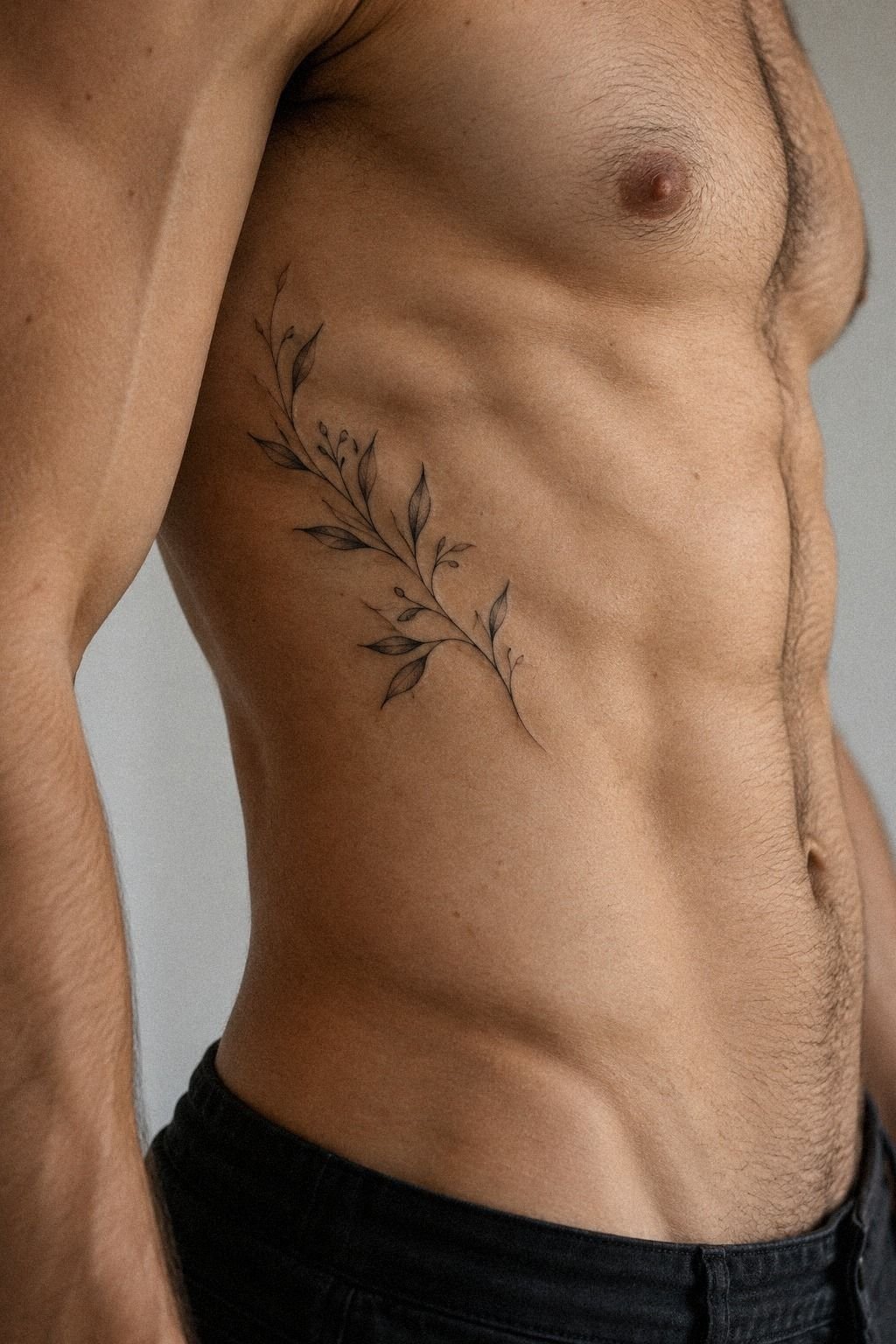 Anchor the Shoulder With Bold Blackwork Symbols