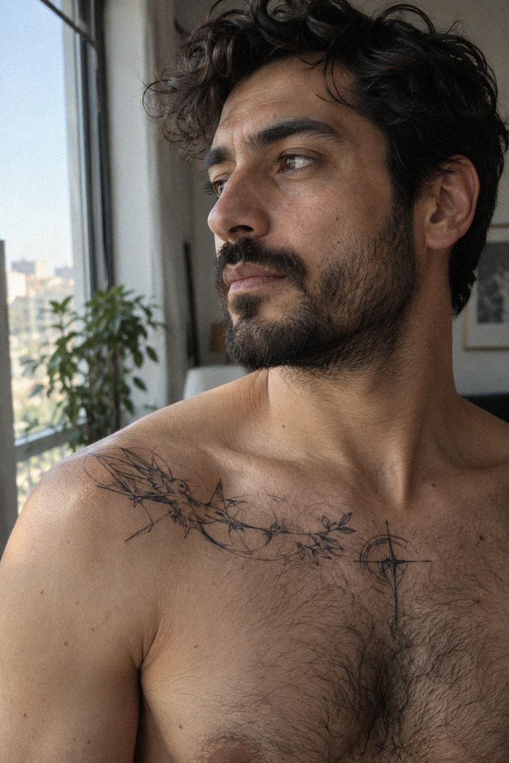 Sketchy Portrait Tattoos With Raw Texture: Can a Portrait Stay Raw?