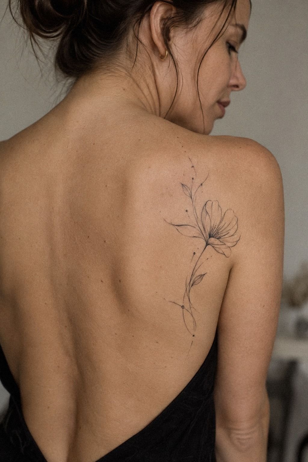 Finger Tattoos Beside My Back Ink